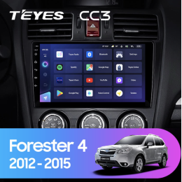 Штатная магнитола Teyes CC3 4/64 ГБ для Subaru Forester IV 2013-2014, Impreza IV 2012-2017 на Android 10.0