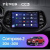 Штатная магнитола Teyes CC3 4/64 ГБ для Jeep Compass II 2017-2024 на Android 10.0