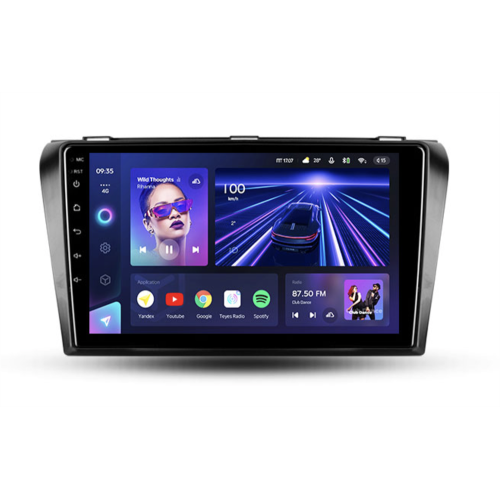 Штатная магнитола Teyes CC3 3/32 GB для Mazda 3 BK 2003-2009 на Android 10.0