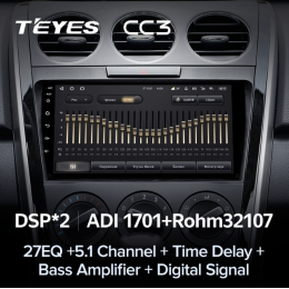 Штатная магнитола Teyes CC3 3/32 GB для Mazda CX-7 I 2006-2012 на Android 10.0