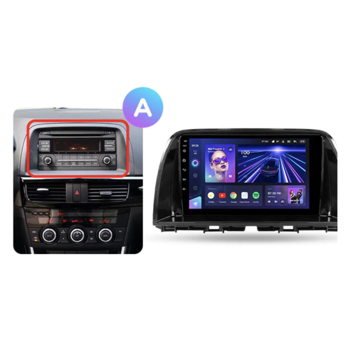 Штатная магнитола Teyes CC3 4/64 ГБ для Mazda CX-5 I 2011-2017 на Android 10.0