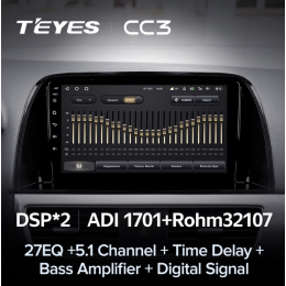 Штатная магнитола Teyes CC3 3/32 GB для Mazda CX-5 I 2011-2017 на Android 10.0