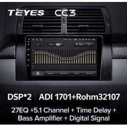 Штатная магнитола Teyes CC3 4/64 ГБ для BMW X5 E39 E53 1999-2006 на Android 10.0