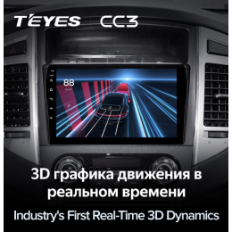 Штатная магнитола Teyes CC3 4/64 ГБ для Mitsubishi Pajero IV 2006-2019 на Android 10.0
