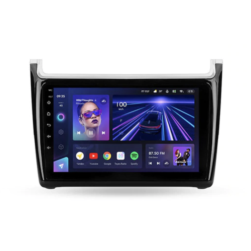 Штатная магнитола Teyes CC3 3/32 GB для Volkswagen Polo 5 2009-2019 на Android 10.0