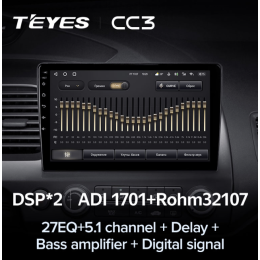 Штатная магнитола Teyes CC3 3/32 GB для Honda Civic 8 (VIII) 2006-2012 на Android 10.0