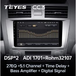 Штатная магнитола Teyes CC3 3/32 GB для Toyota Camry V40 2006-2011 на Android 10.0