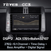 Штатная магнитола Teyes CC3 3/32 GB для Toyota Land Cruiser Prado 150 2009-2013 на Android 10.0
