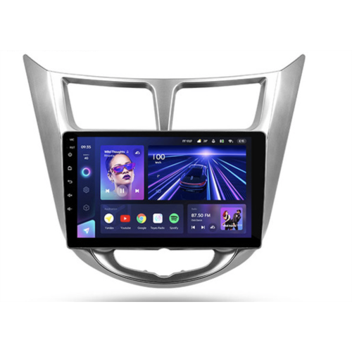 Штатная магнитола Teyes CC3 3/32 GB для Hyundai Solaris I 2011-2017 на Android 10.0
