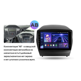 Штатная магнитола Teyes CC3 3/32 GB для Hyundai ix35, Tucson II 2010-2015 на Android 10.0