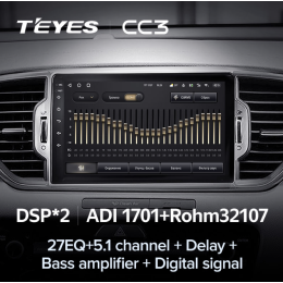 Штатная магнитола Teyes CC3 4/64 ГБ для KIA Sportage IV 2016-2018 на Android 10.0