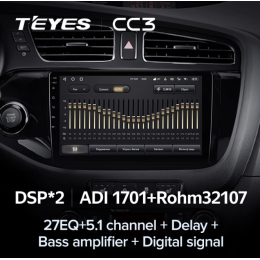 Штатная магнитола Teyes CC3 4/64 ГБ для Kia Ceed II 2012-2018 на Android 10.0