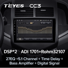 Штатная магнитола Teyes CC3 4/64 ГБ для Chevrolet Aveo 2011-2020 на Android 10.0