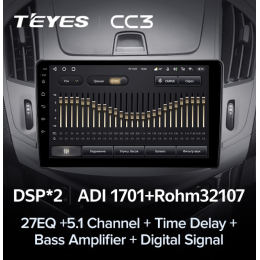 Штатная магнитола Teyes CC3 4/64 ГБ для Chevrolet Cruze I 2012-2015 на Android 10.0