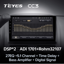 Штатная магнитола Teyes CC3 3/32 GB для Honda CR-V 2004-2006 на Android 10.0