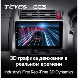 Штатная магнитола Teyes CC3 3/32 GB для Honda Fit, Jazz 2001 - 2007 на Android 10.0