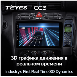 Штатная магнитола Teyes CC3 3/32 GB для Mercedes Benz C-class (W203) 2000-2004 на Android 10.0