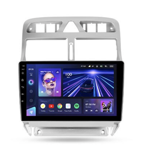 Штатная магнитола Teyes CC3 3/32 GB для Peugeot 307 I 2001-2008 на Android 10.0