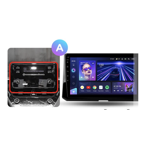 Штатная магнитола Teyes CC3 3/32 GB для Toyota Corolla XII 2019-2025 на Android 10.0