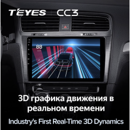 Штатная магнитола Teyes CC3 4/64 ГБ для Volkswagen Golf 7 2013-2019 на Android 10.0