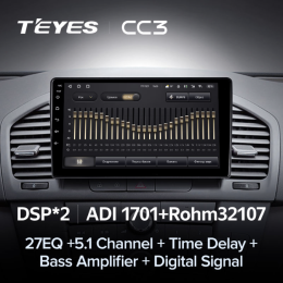 Штатная магнитола Teyes CC3 3/32 GB для Opel Insignia 2008-2013 на Android 10.0