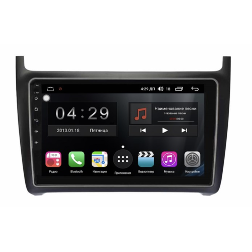 Магнитола Farcar RG910R (S300) для Volkswagen Polo 5 2009-2019 на Android 9.0
