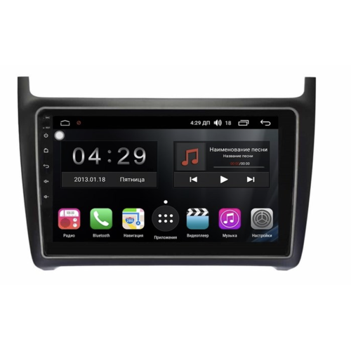 Магнитола Farcar RL910R (S300) для VW Polo 5 2009-2018 на Android 9.0