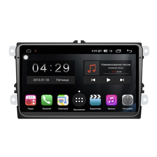 Магнитола Farcar RL818 (S300) для Volkswagen Polo, Jetta, Passat, Tiguan, Touran, Amarok, Golf, Passat CC, Multivan на Android 9.0