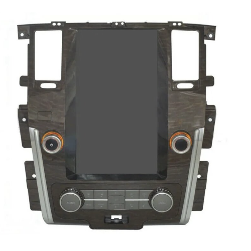 Магнитола Тесла CarMedia ZF-1808-DSP Tesla-Style для Nissan Patrol 2004-2010 high на Android 9.0