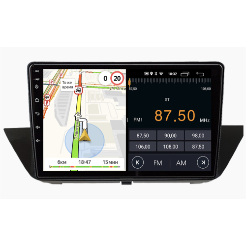 Штатная магнитола Parafar для BMW X1 (E84) 2009-2015 на Android 10.0 (PF386LTX)