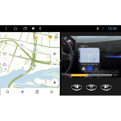 Штатная магнитола Parafar для BMW X3 (E83) 2003-2010 на Android 9.0 (PF398Lite)