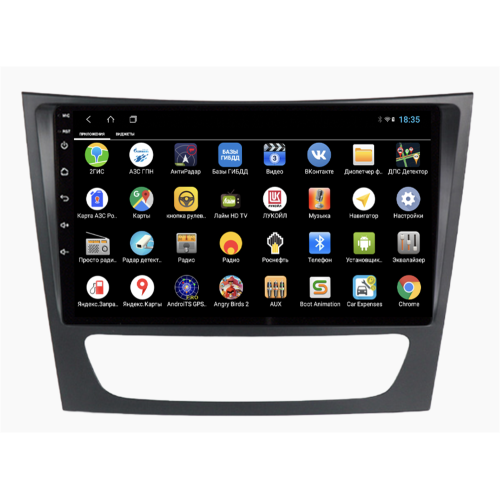 Штатная магнитола Parafar для Mercedes E-klasse (W211) 2002-2009 на Android 12.0 (PF221XHD)