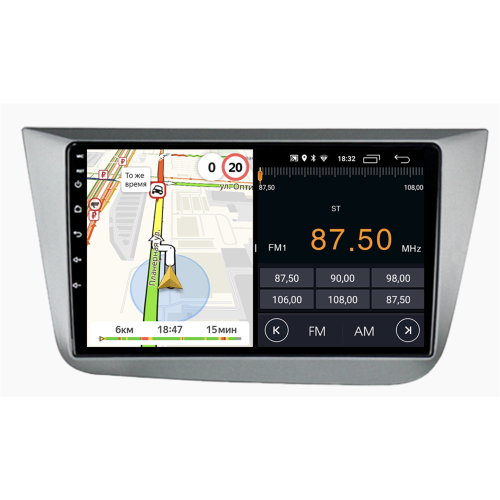 Штатная магнитола Parafar для Seat Altea I 2004-2015 на Android 10.0 (PF350LTX)