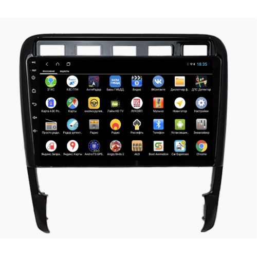 Штатная магнитола Parafar PF955XHD для Porsche Cayenne 955 2002-2006, 957 2007-2010 на Android 12.0