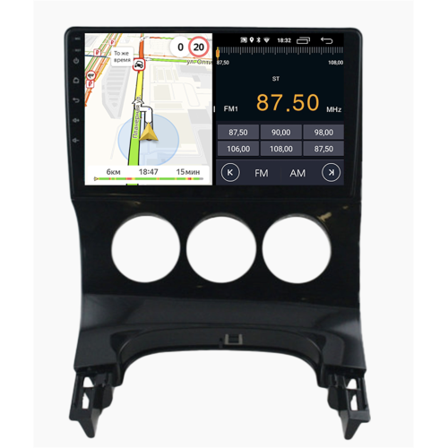 Штатная магнитола Parafar для Peugeot 3008 I Auto Ac, 5008 I 2009-2016 на Android 10.0 (PF082LTX-AC)