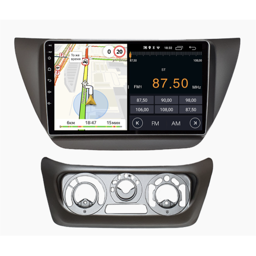 Штатная магнитола Parafar для Mitsubishi Lancer IX 2000-2010 на Android 10.0 (PF950LTX)
