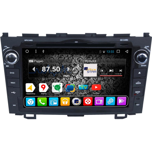 Штатная магнитола DayStar DS-8048HD для Honda CR-V 2006+ на Android 9.0