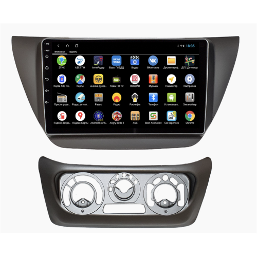 Штатная магнитола Parafar для Mitsubishi Lancer IX 2000-2010 на Android 12.0 (PF950XHD)
