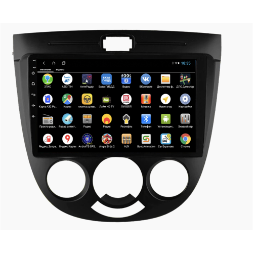 Штатная магнитола Parafar для Chevrolet Lacetti 2004-2013 на Android 12.0 (PF031XHD)