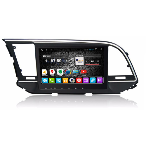 Штатная магнитола DayStar DS-7065HB для Hyundai Elantra 2016+ на Android 9.0