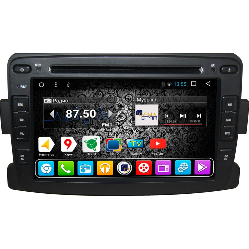 Штатная магнитола DayStar DS-7088HD для Renault Duster 2010-2018 на Android 9.0