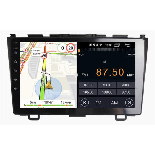 Штатная магнитола Parafar для Honda CR-V 3 2007-2012 на Android 10.0 (PF978LTX)
