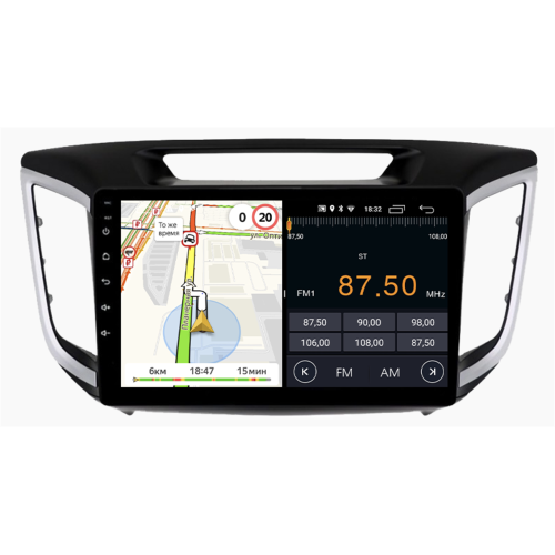 Штатная магнитола Parafar для Hyundai Creta 2016-2021 на Android 10.0 (PF407LTX)