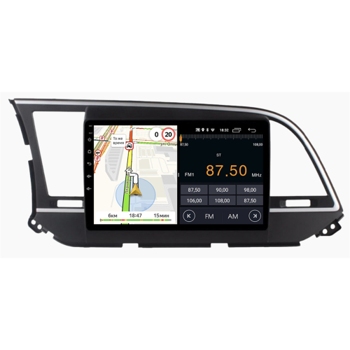 Штатная магнитола Parafar для Hyundai Elantra 2016-2019 на Android 10.0 (PF581LTX)