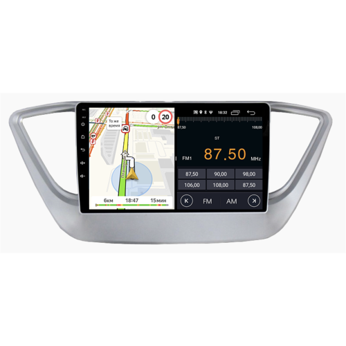 Штатная магнитола Parafar для Hyundai Solaris II 2017-2020 на Android 10.0 (PF766LTX)