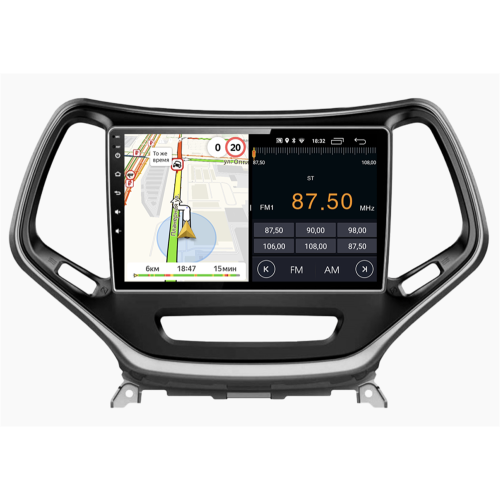 Штатная магнитола Parafar для Jeep Cherokee IV 2013-2017 на Android 10.0 (PF999LTX)