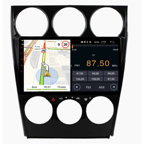 Штатная магнитола Parafar для Mazda 6 (2002-2006) на Android 10.0 (PF013LTX)
