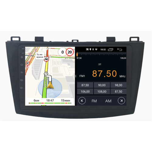 Штатная магнитола Parafar для Mazda 3 2009-2012 на Android 10.0 (PF034LTX)