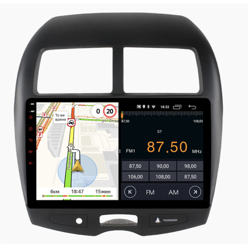 Штатная магнитола Parafar для Mitsubishi ASX I 2010-2018 на Android 10.0 (PF026LTX)