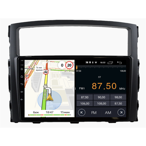 Штатная магнитола Parafar для Mitsubishi Pajero 4 на Android 10.0 (PF458LTX)